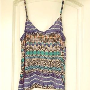 Multi color crop tank